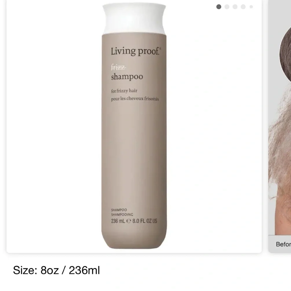 Living Proof Frizz Shampoo and Conditioner Duo - Gray